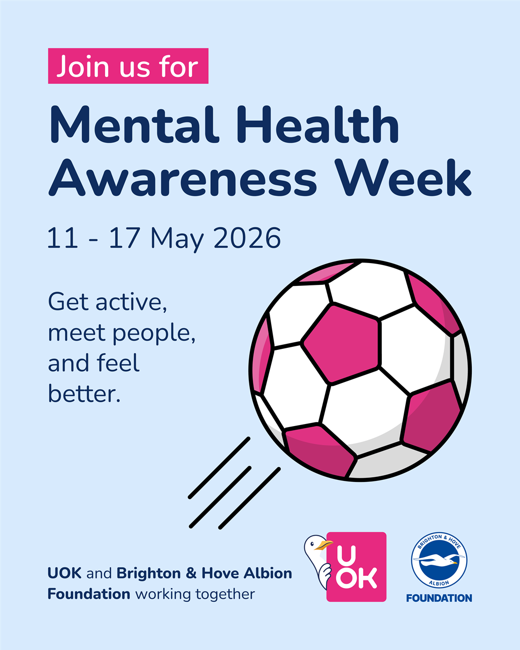 UOK and Brighton & Hove Albion Foundation